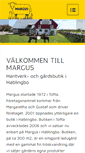 Mobile Screenshot of margus.se
